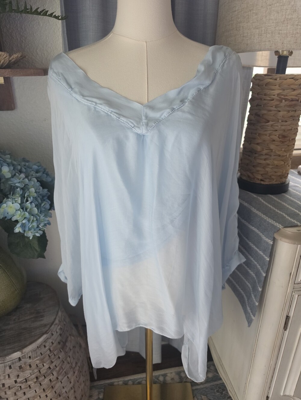 Sofia Light Blue Top